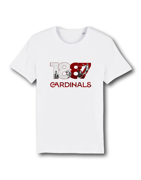 1887 Cardinals Tee (White)